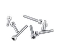 Haofy Quality M3 Stainless Steel SS304 Hex Socket Cap Head Fastener Set for Ship Assembly and Machinery Industry, 180pcs Screws 160pcs Nuts