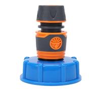 Haofy Quick Connect RV Water Fill Inlet S60x6 Coarse Thread for Motorhome, Leakproof Seal with Quick Connector for Garden Hose, Gravity Fill Port Replacement for Travel Trailer