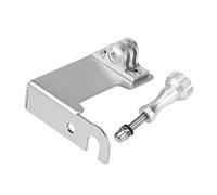 Haofy R1200GS Mount Heavy Duty Aluminum Left Front Camera Bracket, Anti Vibration Hex Screw Security for Hero 9 10 11 Fits 2013 2018 R1200GS LC ADV Motorcycles (Silver)