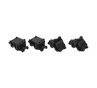 Haofy RC Car Gearbox Cover, Plastic Up Down Differential Housing, 2 Set Rustproof Shell for Gear Maintenance and Diff Protection for 144001 144002 124019 124018