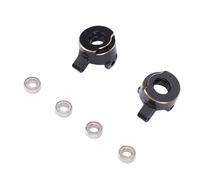 Haofy RC Crawler Steering Knuckle Brass Weighted Front Axle Upgrade with Bearings for SCX30 1 30 Rock Crawling Solid Reduce Nose Lift on Steep Climbs Improve Steering Response on Te