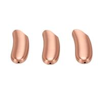 Haofy Red Copper Metal Lighter Case with Curved Design 3 Pcs Protective Cover 7cm Fit for J5 Lighters