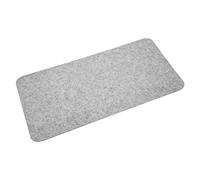 Haofy Renewable Resources Anti-Static Desk Mat Pad, 68x33cm Polyester Mouse Pad for Office (Light Grey)
