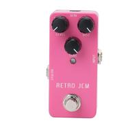 Haofy Retro JCM Distortion Guitar Pedal True Bypass Effect for Rock Enthusiasts DC9V Mini Aluminum Alloy
