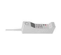 Haofy Retro Mobile Phone Model Ornaments, Unique Old-fashioned Anti-fading Simulation Brick Mobile Phone Model for Photo Studio (White)