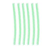 Haofy Sheet Coil Flexible Easy Installation 20Pcs Spiral Binding Coil Set for Reading and Writing Needs (Green)
