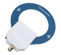 Haofy Shortwave Radio Loop Antenna Compact Portable HAM Antenna for Field Operations Covers 9.9kHz to 181MHz Frequency Range 4.8 X 3.9 Inches Size with SMA Male Connector Ideal for