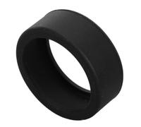 Haofy Silicone Ring Cover, Lightweight Protective Smart Ring Accessory, Sweat Resistant, Compatible with Most Smart for Active Users (Black)