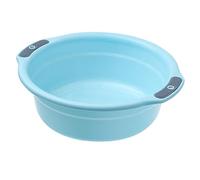 Haofy Slip Light Portable Plastic Wash Basin, Large Capacity Thickened Material, Non-Slip Bottom for Home, Travel, Clothes Washing (S)