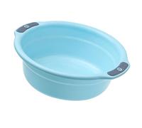 Haofy Slip Light Portable Plastic Wash Basin, Large Capacity Thickened Material, Non-Slip Bottom for Home, Travel, Clothes Washing (M)