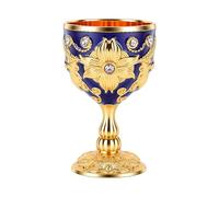 Haofy Small Communion Goblet Set, Rhinestone Wedding Toast Wine Cups