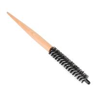 Haofy Small Round Hair Brush Nylon Bristles Heat Transfer for Fast Styling Cherry Handle Anti Slip Grip 1.5 Inch Diameter Ideal for Thin Short Hair and Beard Grooming in Salons or Home (20# small