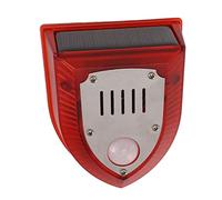 Haofy Solar Alarm Anti -theft -induction Sirens Outdoor Outdoor Light Light Alarm Comfortable Safety for Orchard Bearing