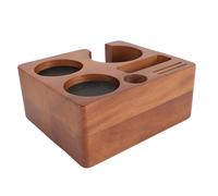 Haofy Space of The Coffee Manipulator Station to Save a Multifunctional Support for The Barista Bar at Home in Walnut Wood