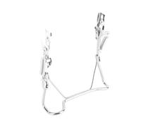 Haofy Stable Double Leg Kickstand, Stainless Steel Rack Support for 14 and 16 Inch Tires, Easy Installation for Electric Vehicle Maintenance (S)