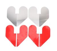 Haofy Stainless Steel Boat Bow Protector, Mirror Polished Compact Structure Long Lasting Quality 9 X 8.75in for Ships Yachts with Adhesive