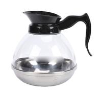 Haofy Stainless Steel Coffee Decanter Pot, 1600ml Double Walled Vacuum Insulated Coffee Carafe with Drip Filter System and Easy Grip Handle for Keeping Tea Hot in Home and