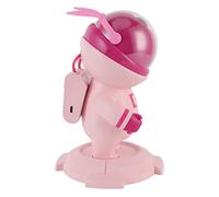 Haofy Star Projector Lamp - 7 Color RGB Light with Remote Control for Bedroom, Nursery Gaming Room USB Powered Astronaut Ceiling Projection (Pinkish)