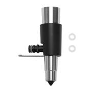 Haofy Steam Nozzle Tip,2.9x0.7in Stainless Steel Coffee Machine Accessory for Z7 Z9 Fully Automatic Coffee Machines Milk Frother Foam Tube