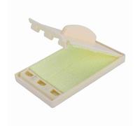 Haofy String Care Tool for Guitar Bass Ukulele, 2.6x4.3in Felt Pad | Slide Across Strings to Wipe Off Sweat and Grime, Keeps Fretboard Clean, Brightens Tone, Reduces Rust