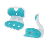 Haofy Student Posture Corrector Cushion Kids Posture Support Seat Ergonomic Sitting Cushion for Home School Office with Memory Foam PP Material for Lumbar Support Back Pain Relief (Green)