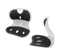 Haofy Student Posture Corrector Cushion Kids Posture Support Seat Ergonomic Sitting Cushion for Home School Office with Memory Foam PP Material for Lumbar Support Back Pain Relief (Black)