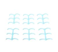 Haofy Sturdy Comb Binding Spine 16mm 3 Rings A4 PP Book Binder for Reports Presentations, Pack of 50, Good Compatibility, Applicable for Professors Students (Light Green)