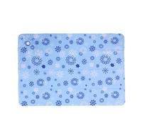 Haofy Summer Dog Cooling Mat 23.6 X 35.4 Inches Stay Cool Dry Washable Pet Bed Mat Materials Safe Cat Cooling Pad for Floors Sofas Kennels
