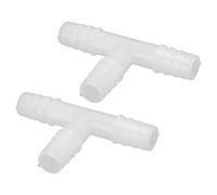 Haofy T Shape Control Valve, 10mm Aquarium Airline Connector, Plastic Water Regulator for Fish Tank