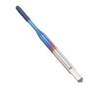 Haofy Thread Forming Tungsten Steel Extrusion Tap with Nano Blue Coating for Efficient Thread Making Suitable for Machinery Manufacturing 1 X Extrusion Tap (M2)
