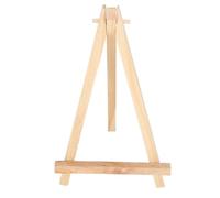 Haofy Tripod Mini Wood Display Easel Set of 20 Lightweight Compact Classroom Art Party Decor