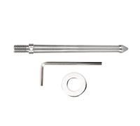 Haofy Tripod Monopod Spike Mount Adapter Solid Stainless Steel Camera Accessories Ideal for Anchoring in Soil Lightweight (12cm)