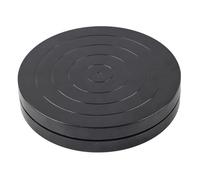 Haofy Turntable Handmade Plastic Clay Turntable 11.5cm or 17.8cm Double Sided Rotating Platform for Pottery Sculpture Tools Artists Crafters Enthusiasts (Plastic 2)