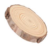 Haofy Unfinished Round Wood Discs Centerpieces Coasters Kit Circles, 1 Pine Log Wood Slice for s Labels (Style 2 6~7cm)