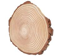 Haofy Unfinished Wood Circles Pre-Sanded for Art Painting and Scrapbooking for Hobbyists Natural Wood Color 0.8in Thick 1pc (29 * 26)