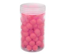 Haofy Unleash Your Creativity with These 15mm Large Round Silicone Beads in Bright Colors for Crafts, 105pcs Loose Silicone Beads for Bracelet Making, Material (Baby Pink)