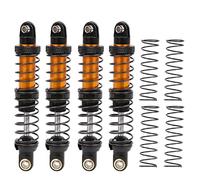 Haofy Upgraded Oil Suspension Shock Struts Damper for RC Cars, CNC Machined with Double Spring Design, Easy to Install, Made of Metal Alloy, 70mm-120mm Compatible with (80mm)