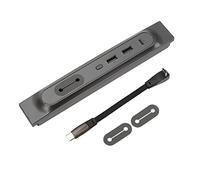 Haofy USB Docking Station Fit for Model 3 Y 2021-2023 Multi Functional Center Console USB Hub with LED Indicators for Fast Charging