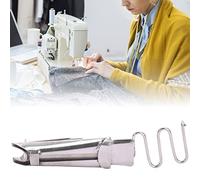 Haofy Versatile Sewing Machine Attachment, Right Angle Bias with 12 Different Inlet Sizes, Portable and Durable, Suitable for Single Needle High Head Machine, DIY Sewing Projects (Metal 6)