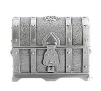 Haofy Vintage Engraved Designs Zinc Alloy Keepsake Small Trinket, Antique Handmade Jewelry Box Girls Women Christmas Birthday Exquisite, Keepsake Box for Collector, Retro Decor