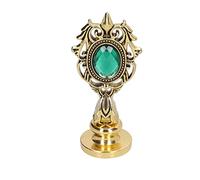 Haofy Vintage Sealing Gift Box Beautiful Patterns Detachable Handle Wax Sealing Stamp Set Ideal for Romantic Ambience, 7.2cm Size (#2)