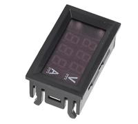 Haofy Voltage Amperage Panel Easy to Install Voltage Current Measurement Meter for Various Working Scenarios Red and Blue 0-100V 0-10A 0-50A 0-100A PCB 2" 1 X Digital Voltmeter Ammeter, 2 X Guide