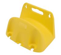 Haofy Wall Mounted Water Hose Reel Bracket with Thickened Cold Resistant ABS for Garden Irrigation Car Washing (Yellow)