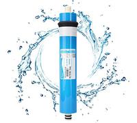 Haofy Water System Filter, 50GPD Reverse Osmosis Membrane Filter for Drinking Water Purification, Long Service Life, Wide Application. Made of Material, Harmful (1812-75G)