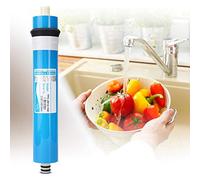 Haofy Water System Filter, 50GPD Reverse Osmosis Membrane Filter for Drinking Water Purification, Long Service Life, Wide Application. Made of Material, Harmful (2012-100G)