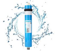 Haofy Water System Filter, 50GPD Reverse Osmosis Membrane Filter for Drinking Water Purification, Long Service Life, Wide Application. Made of Material, Harmful (1812-50G)