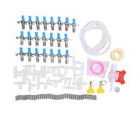 Haofy Watering Kit 22 Pcs Drinking Nipples with Hose Automatic Waterer System Leakproof Dual Spring Design for Outdoor Indoor Cage Farm Hutch