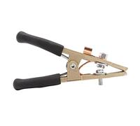 Haofy Welding Ground Clamp Reliable 300A Earth Clamp/Holder for Welder, Firm Clamping Holding Tool for Gas Shielded Welding, Shipyard (Black Cover)