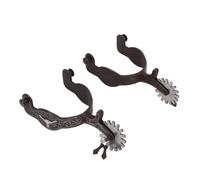 Haofy Western Spurs Rotating Gear with Vintage Bronze Finish