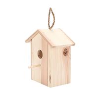 Haofy Wooden Window Bird House Strong Saugbecher Outdoor -Vogelhaus for Home Windows, in Which Various Birds Are Observed in Village Decoration